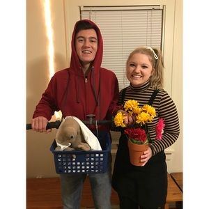 Elliot and Gertie from ET costume